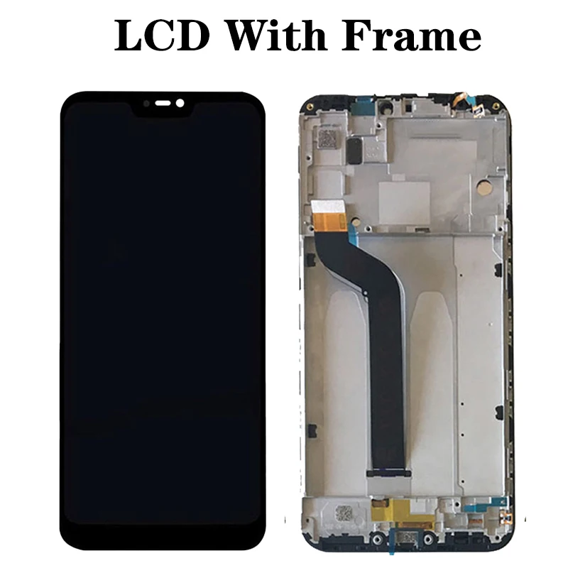 5.84\'\' Tested Display Screen For Xiaomi Mi A2 Lite ( Redmi 6 pro) LCD M1805D1SG Display Touch Screen Replacement With Frame