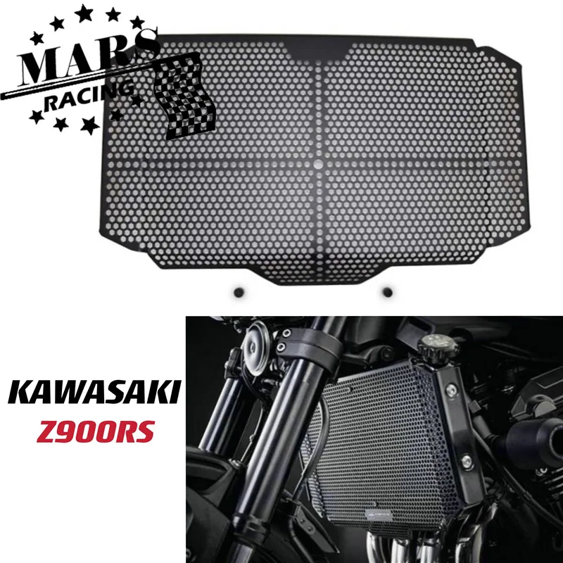 

For Kawasaki Z900RS 2017 2018 2019 2020 2021 Motorcycle Radiator Protective Cover Grill Guard Grille Stainless Steel Protector