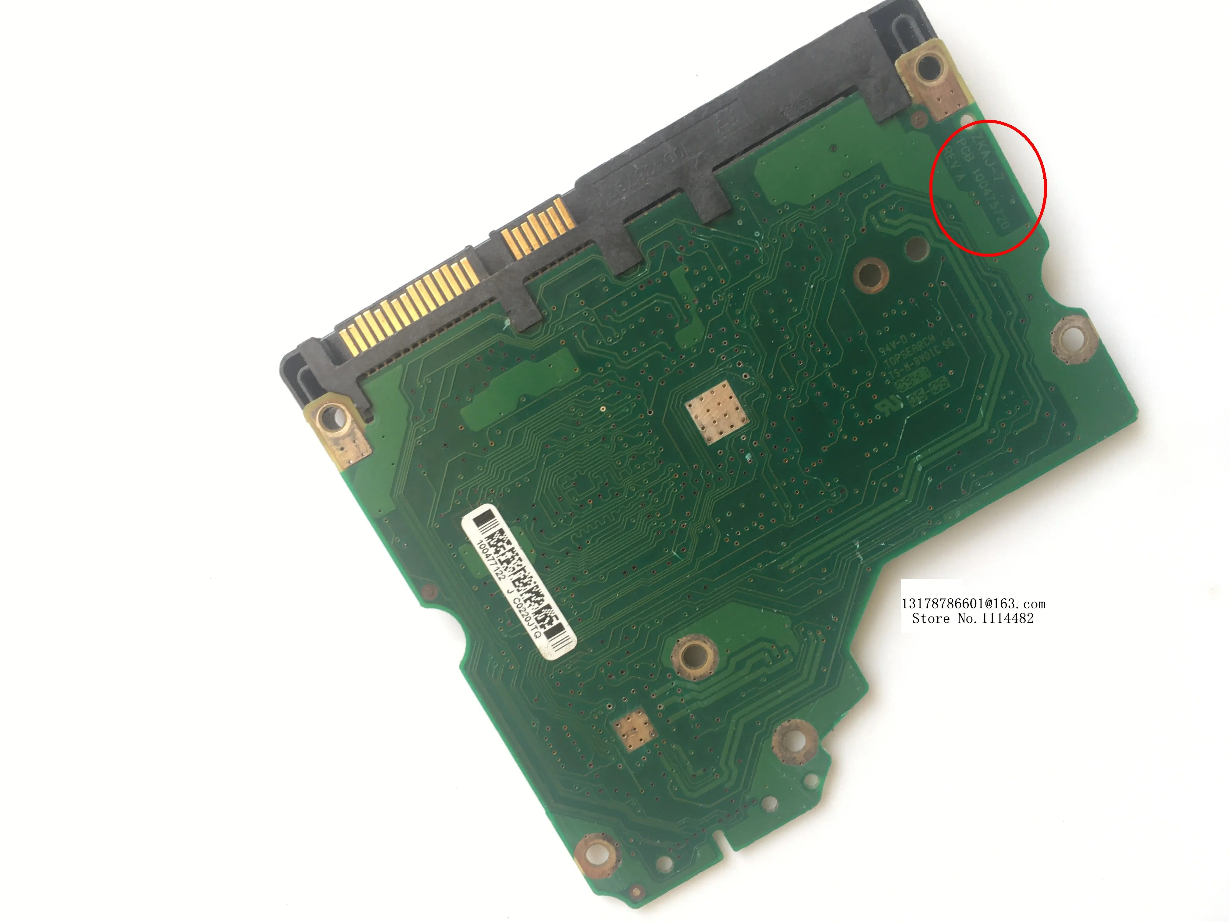 100475720  PCB logic board printed circuit board 100475720 ST3500320NS ST3500320AS 100475720 REV A B C D E F