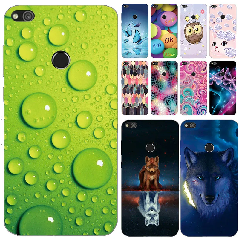 Case for Huawei Ascend P8 Lite 2017 / Nova lite / P9 Lite 2017 / PRA-LA1  Cover Silicone Soft TPU Protective Phone Cases Coque