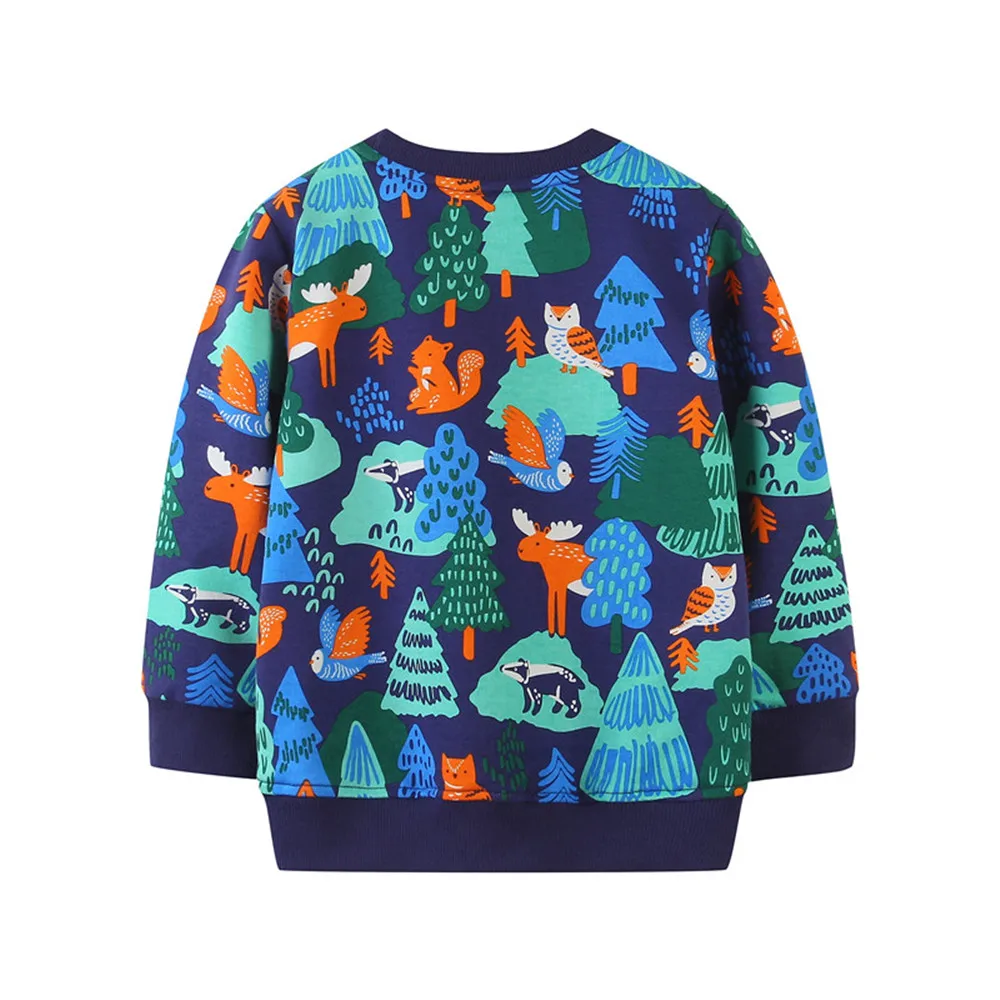 Zeebread New Arrival 2-7T Boys Girls Children\'s Sweatshirts With Fashion Cotton Autumn Winter Boys Girls Tops Hot Kids Tops