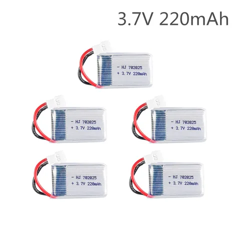 Литий-полимерный аккумулятор 220 мАч для Syma X4 X11 X13