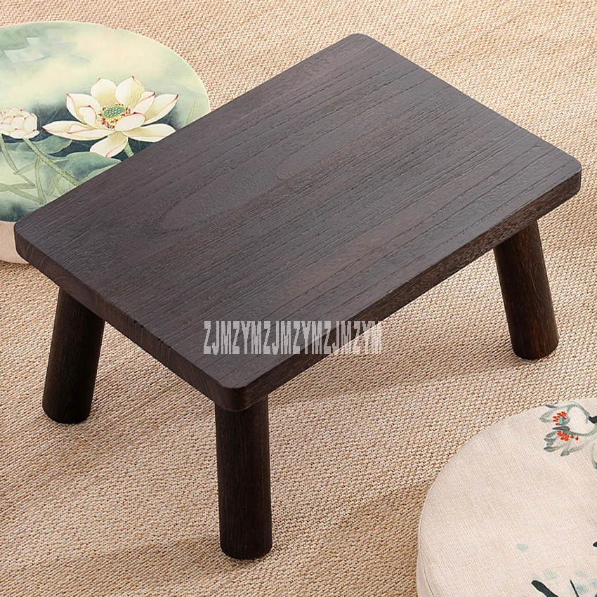 

Chinese Tatami Coffee Table Balcony Solid Wood Tatami Table Bay Window Table Small Coffee Table Low Table 50 * 20 * 35cm