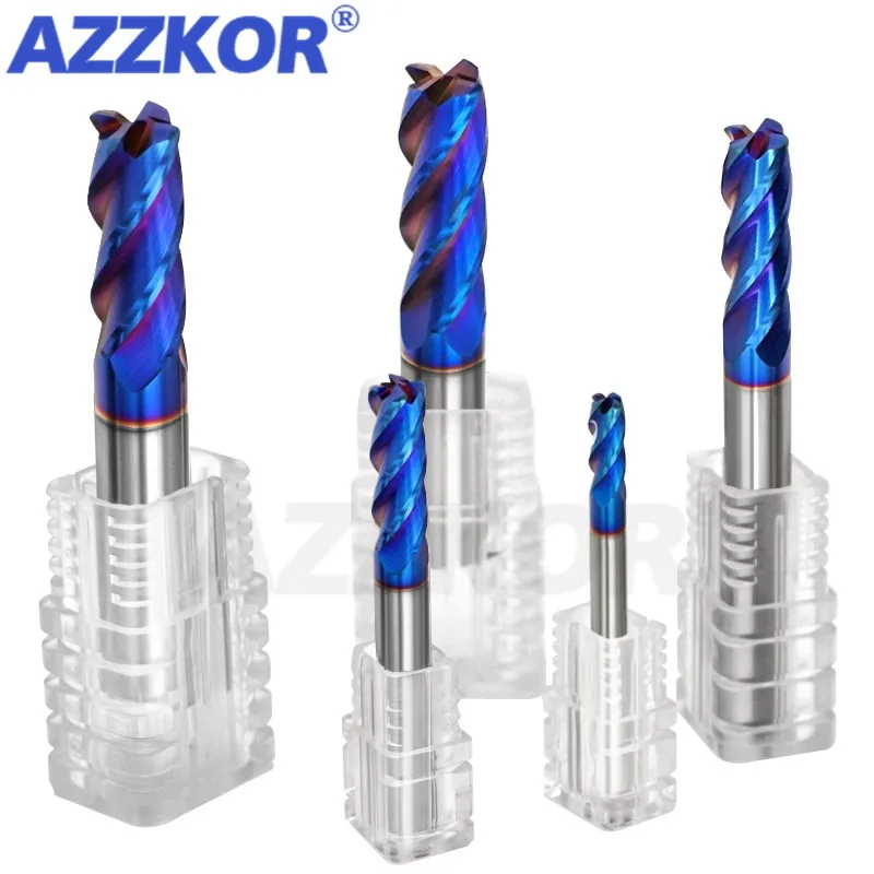 Imagem -04 - Fresadora de Revestimento de Liga Cnc Ferramenta de Aço de Tungstênio Desbaste de Canto Kit de Cortador de Fresagem Superior Hrc70
