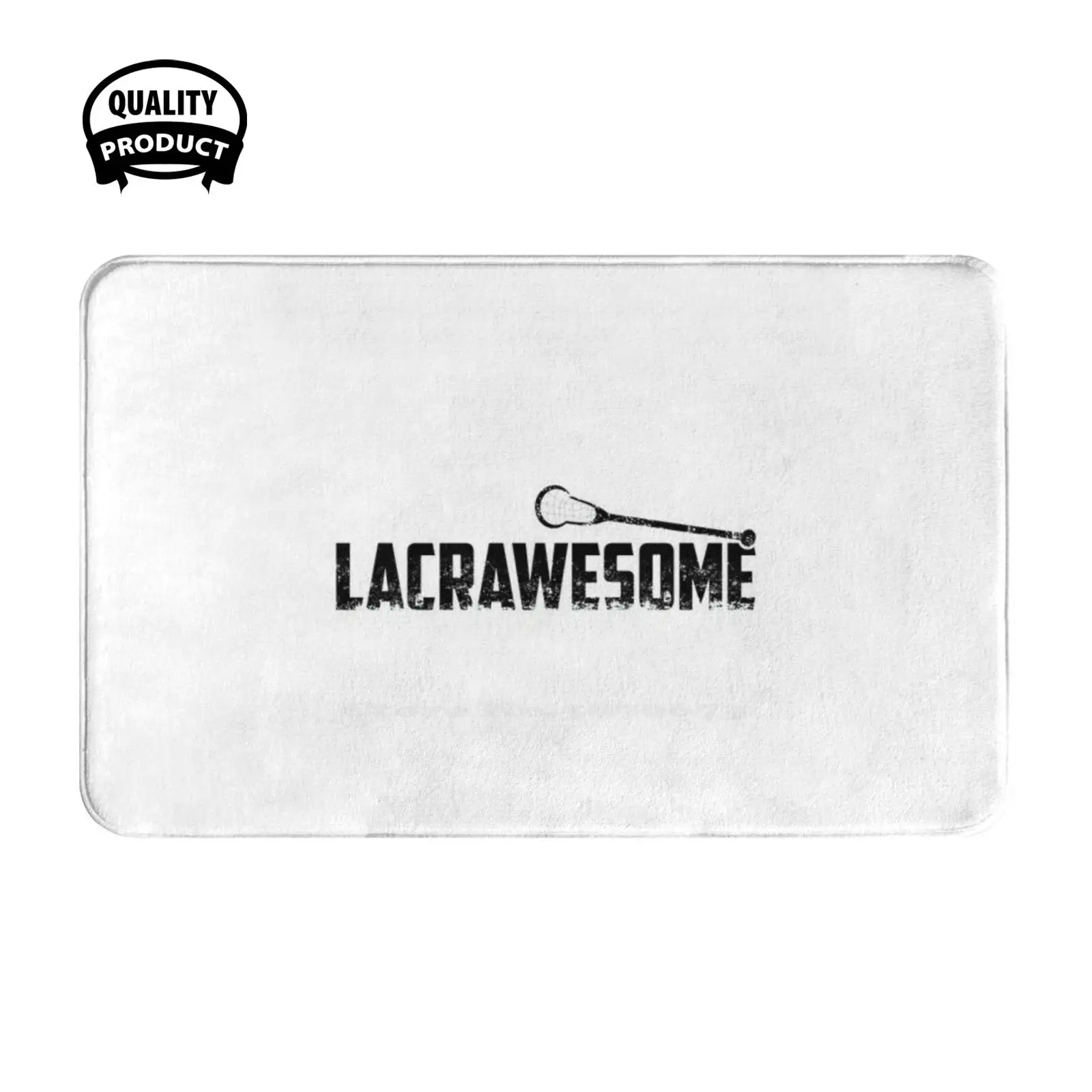 Is Lacrawesome Lax Sport G.O.A.T Player Game Steeze Steeze Soft Cushion Home Carpet Door Mat Car Rug Team Coach Goalie Player