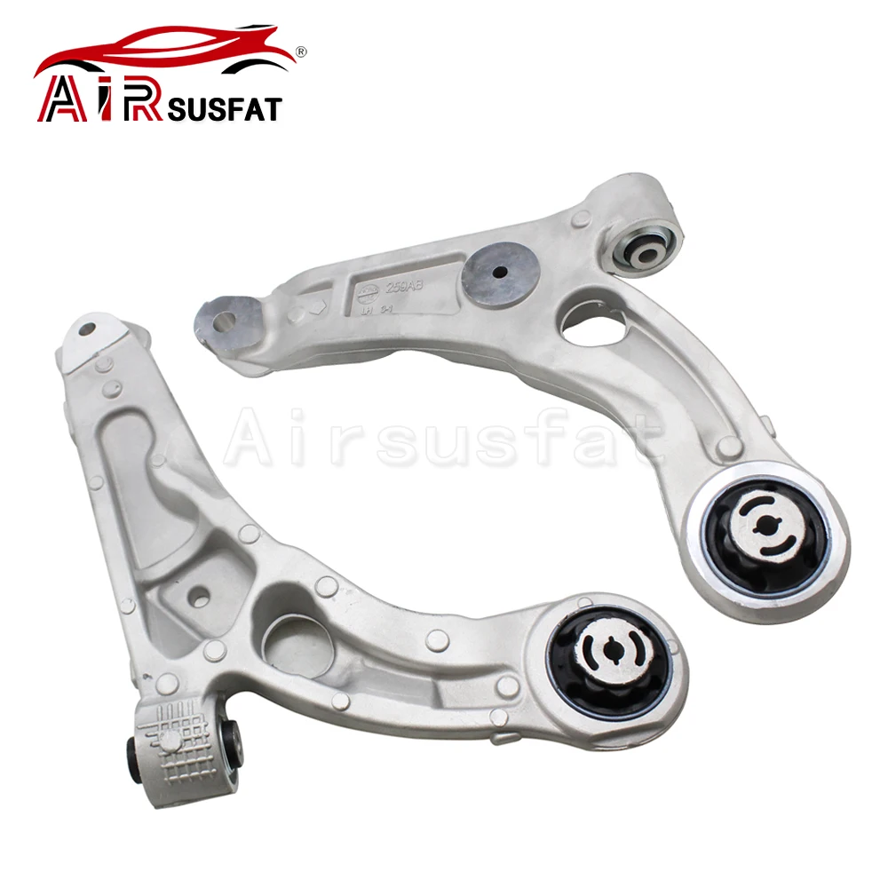 For Jeep Cherokee KL 2014-2018 Pair Front Left & Right Air Suspenion Lower Control Arm 4877839AC 4668993AC 4877838AD 68210242AD