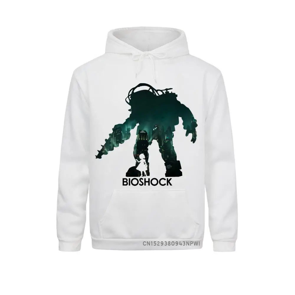 Men's Sweatshirt Bioshock Little Sister And Big Daddy Infinite Elizabeth Rapture Artsy Awesome Artwork Printed Tee