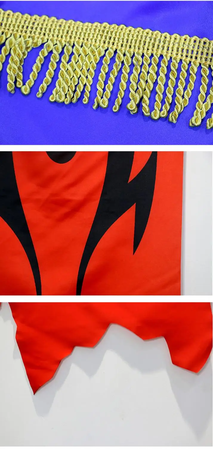 190cm World Of War Riot Alliance Horde Flag Game Badge Banner Oversize Dacron Blue Red Flag Home Party Cosplay Accessory