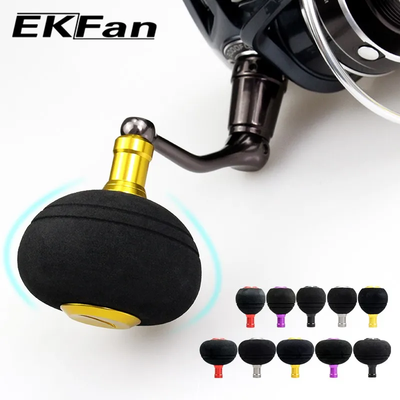 EKfan 40/50MM  EVA Knobs Fishing Reel Handle For SHI&DAI Spining Baitcast 1000-5000