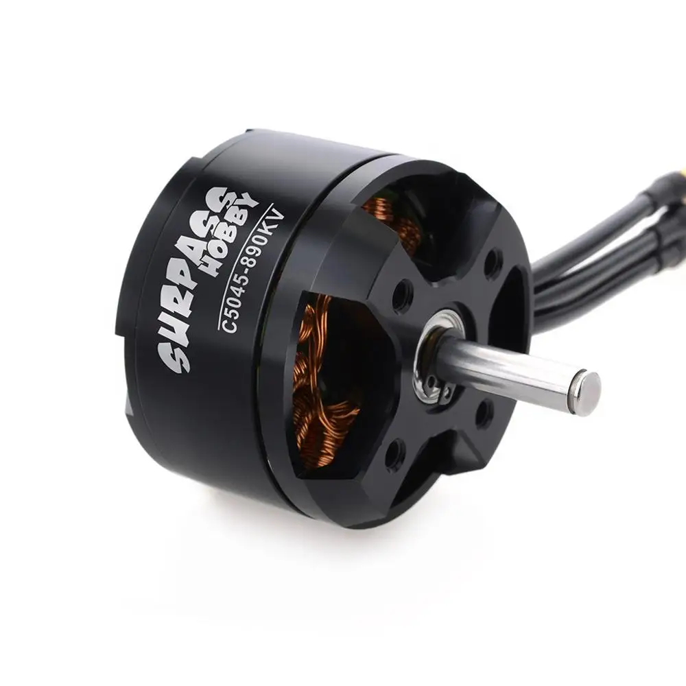 SURPASS HOBBY C5045 9T 5045 720KV 890KV Brushless Motor Brushless Motor for RC Airplane Fixed-wing Glider Aircraft