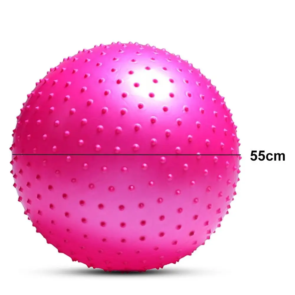 Sports Yoga Balls Point Fitness Gym Balance Fit ball Exercise Pilates Workout Barbed Massage Ball 55cm