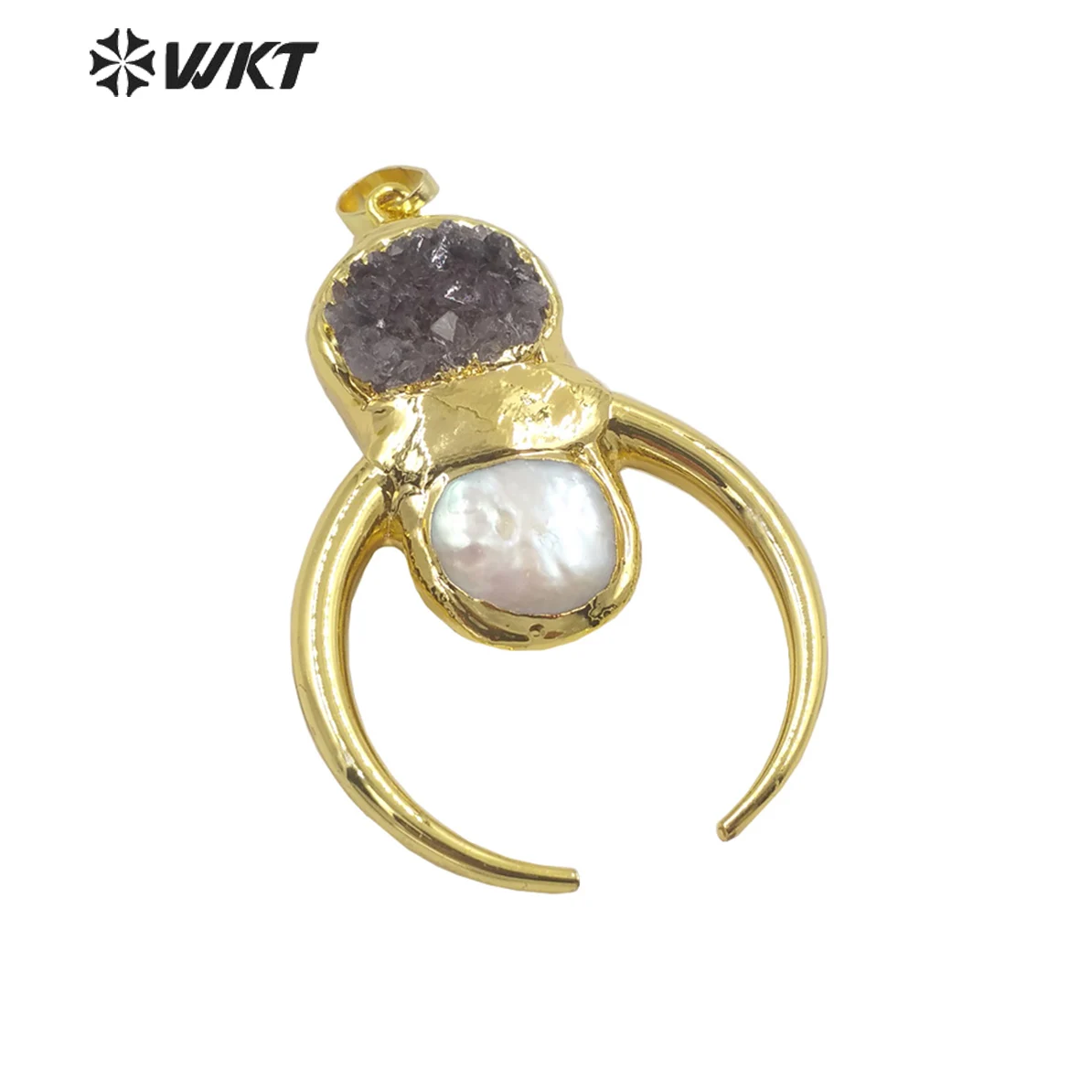 WT-P1721 2023 Fashion Amethysts Jewelry Pendant Beautiful Fine Jewelry As A Gift For Women So Fantastic Party Findings