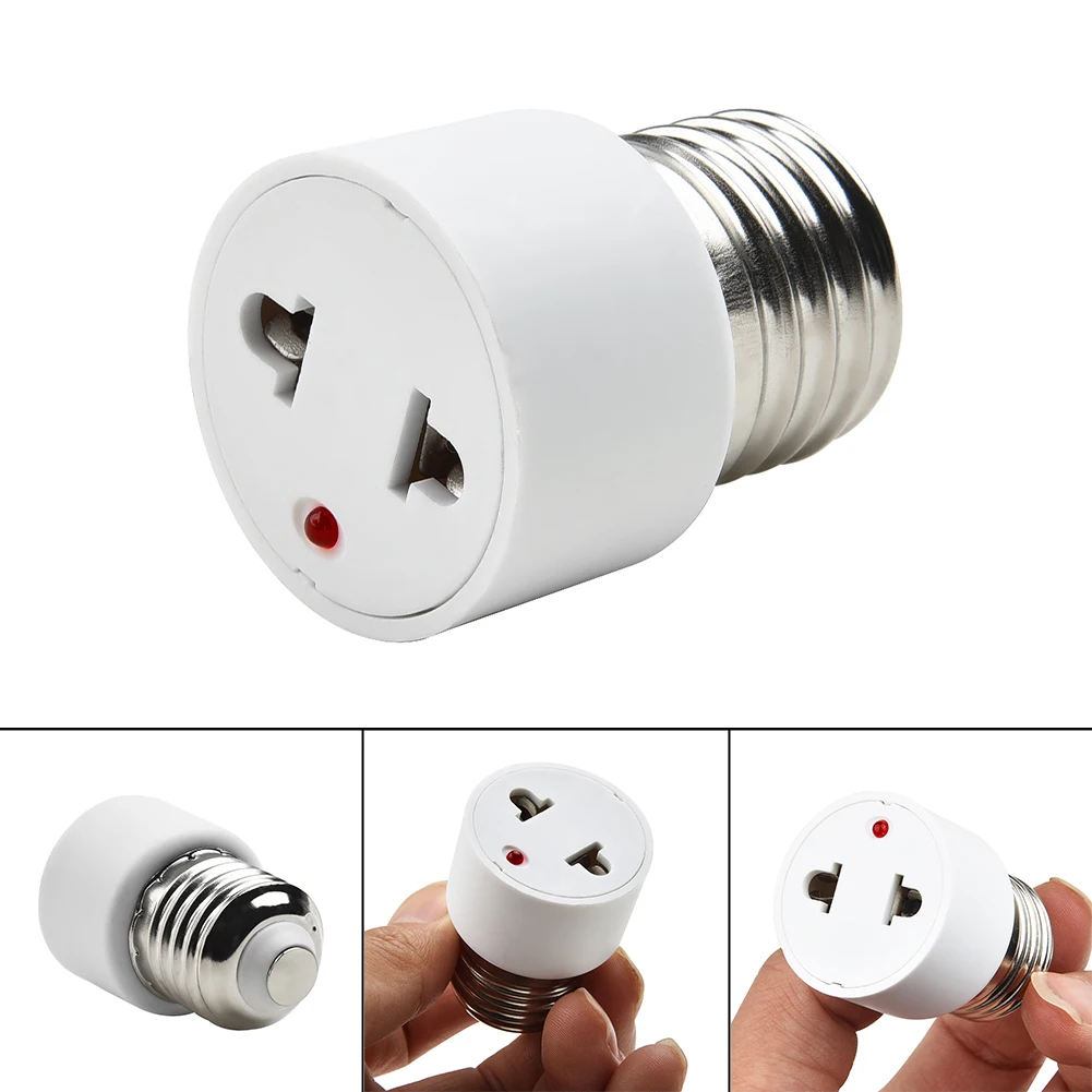 1/5pcs E27 Lamp Base US/EU Plug Bulb Holder Light Fixture Bulb Base Adapter Converter Lamp Socket Lighting Accessories