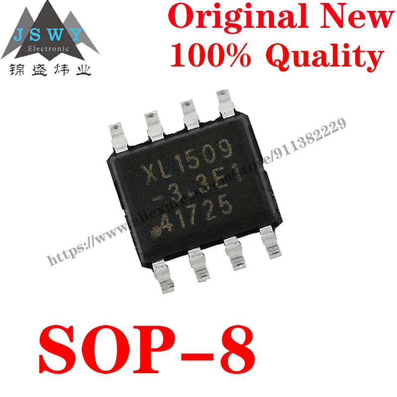 10~100 PCS XL1509-3.3 SOP-8 Semiconductor Power Management Linear Regulator IC Chip with for module arduino Free Shipping XL1509