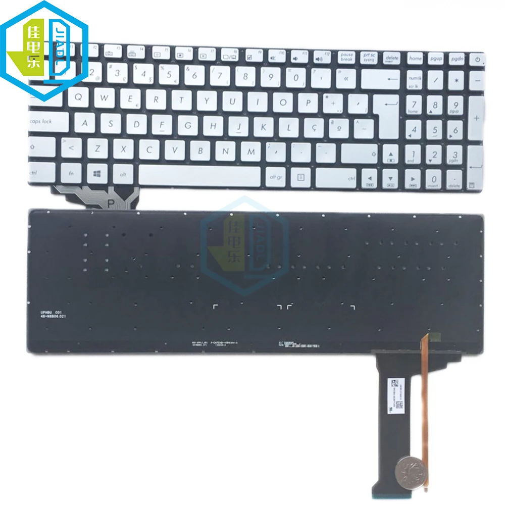 

Notebook Arabic French Portuguese Keyboard Backlight For ASUS ROG N551 N552 G551 N551J N551JK N551JM N551JQ N551ZU N551VW G551JM