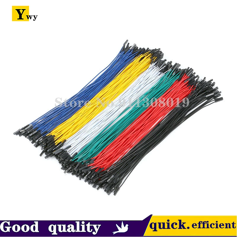 20PCS Color High-end 1P 22awg Soft silicone cable dupont wire cable Male/female 10/20/30cm for Arduino computer fan