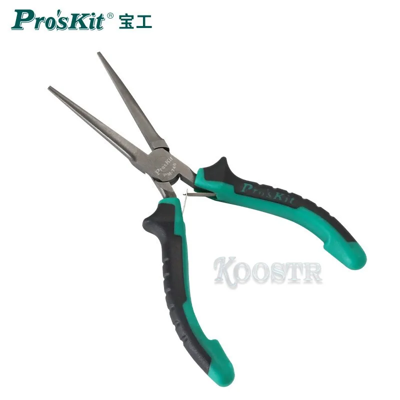 PM-746 Pro'sKit Electrician Pliers Cutting Multifunctional S45C Hardness Permenorm Needle Nose Plier