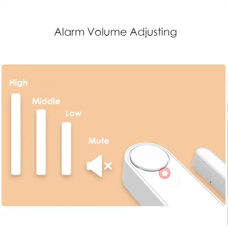 جديد Tuya مستشعر الباب الذكي 90DB إنذار بصوت عال واي فاي كاشف باب النافذة المنزل الذكي إنذار العمل مع أليكسا جوجل الحياة الذكية