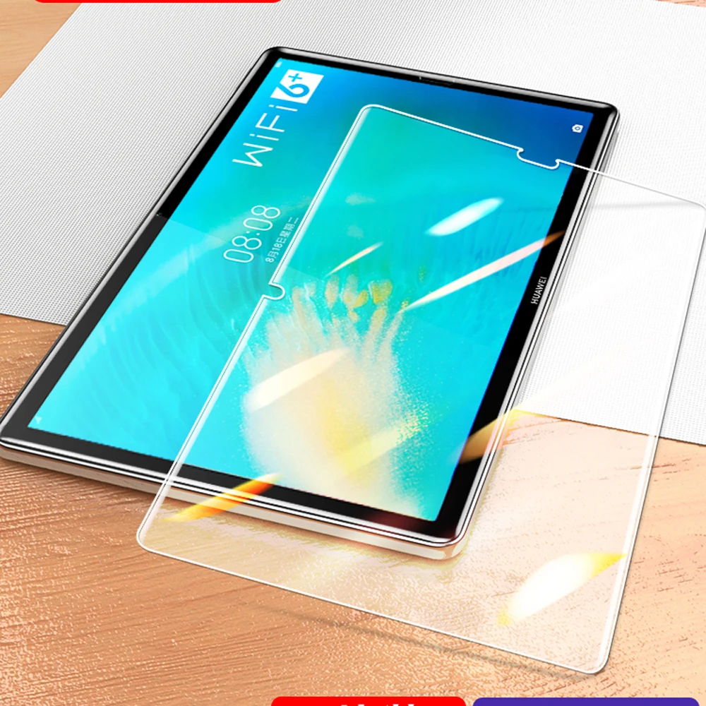 2PCS tempered glass screen protector for Huawei mediapad M6 M5 M3 M2 lite pro 8.0 8.3 10.1 10.8 7.0 matepad T10 T3 T8 T5 T 8