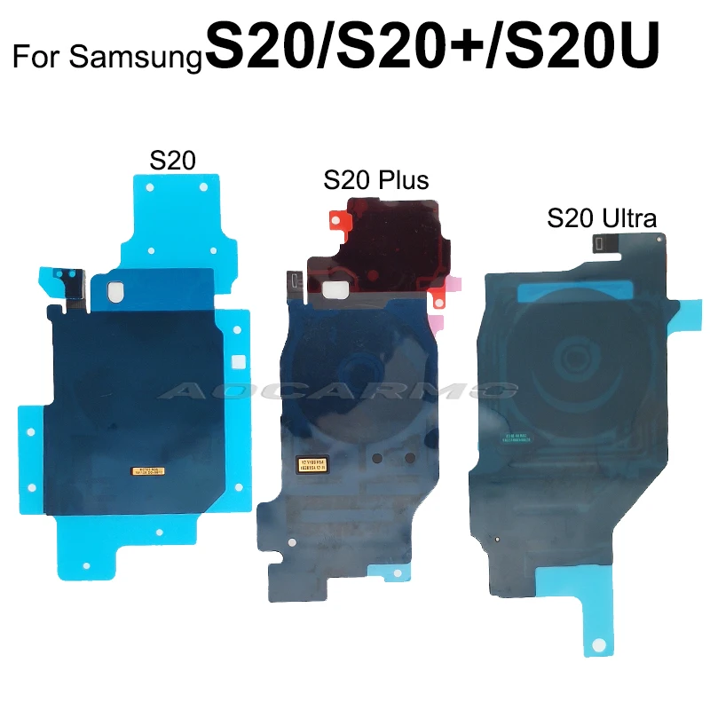 Aocarmo Charger Wireless Charging Induction Coil NFC Module Flex Cable For Samsung Galaxy S20 S21 S22 Plus Ultra S20+ S20US20 FE