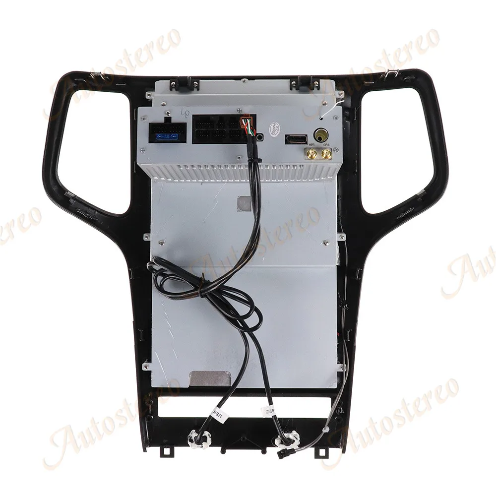 أندرويد 13 لسيارة جيب جراند شيروكي 2010-2021 مشغل وسائط متعددة نظام تحديد المواقع والملاحة راديو تلقائي ستيريو مسجل شرائط وحدة الرأس #5