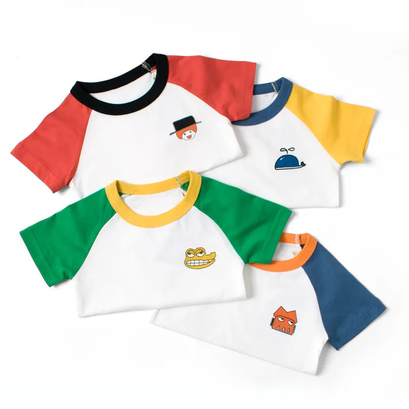 

Summer Children Clothing Boys T Shirt Cotton Cartoon Short Sleeve T-shirt Kid Boy Casual Cute T-shirt 2-9Y Shirt Boys T-shirts