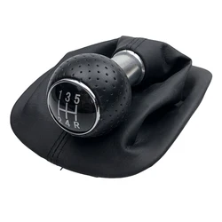 5/6 Speed Gear Shift Knob Lever Shifter Gaiter Boot Cover For VW Passat B5 B5.5 1998-2004 B5 FL (00-05) 3B B5 3B2 3B5 1996-2000