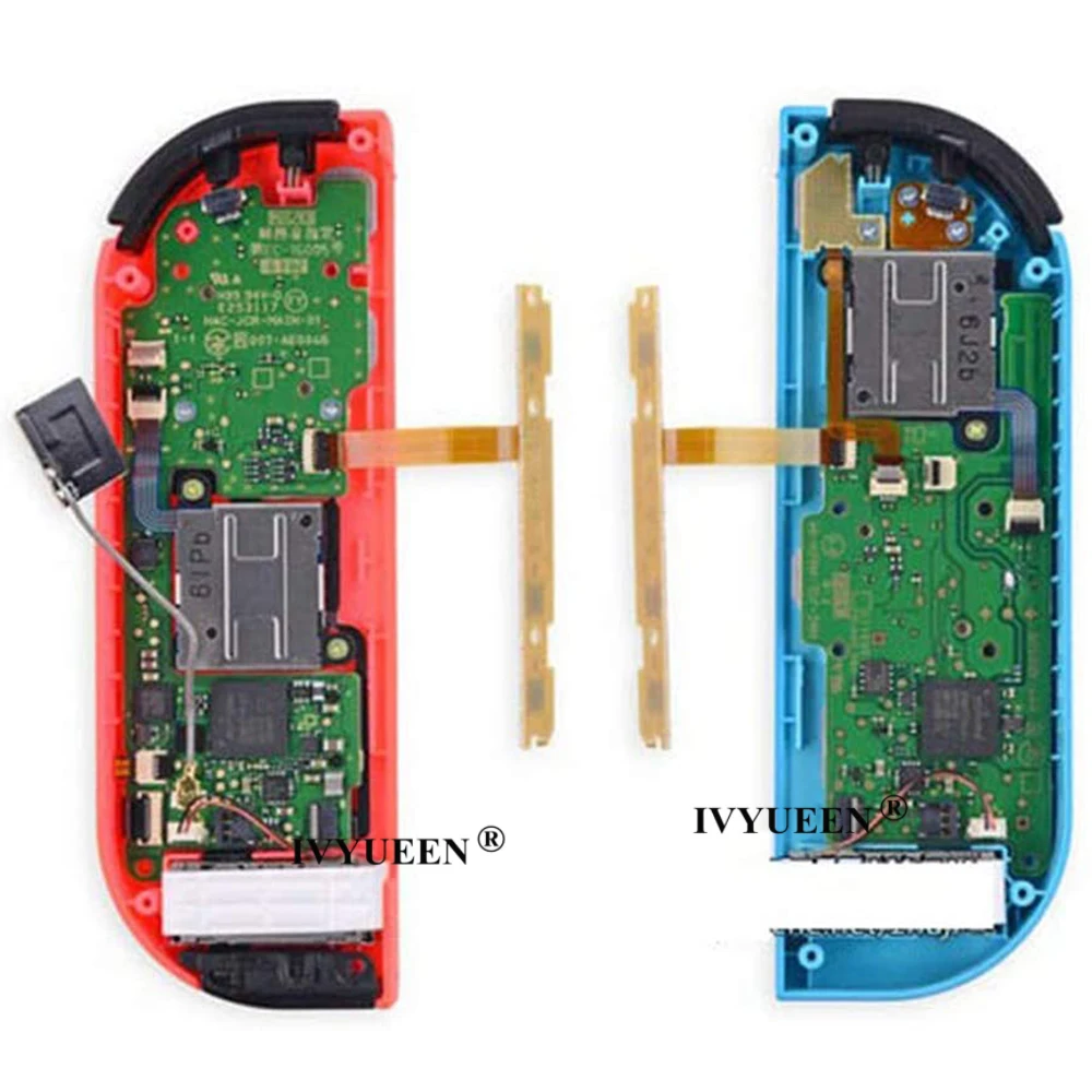 IVYUEEN-Nintendo Switch Joy Con Controller, SL, SR Botão Chave, Fita Cabo Flex, Substituição, Acessórios de Reparação, 2 pcs