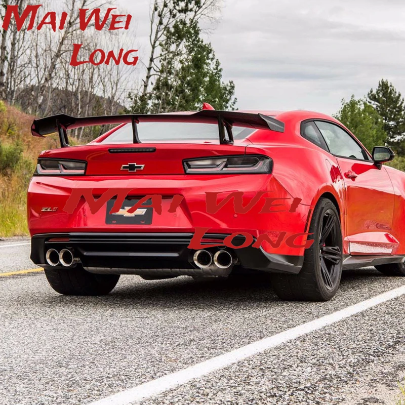 

ZLE Style Black Rear Trunk Lid Wing Spoiler Fit for 2016 2017 2018 2019 Chevrolet Camaro