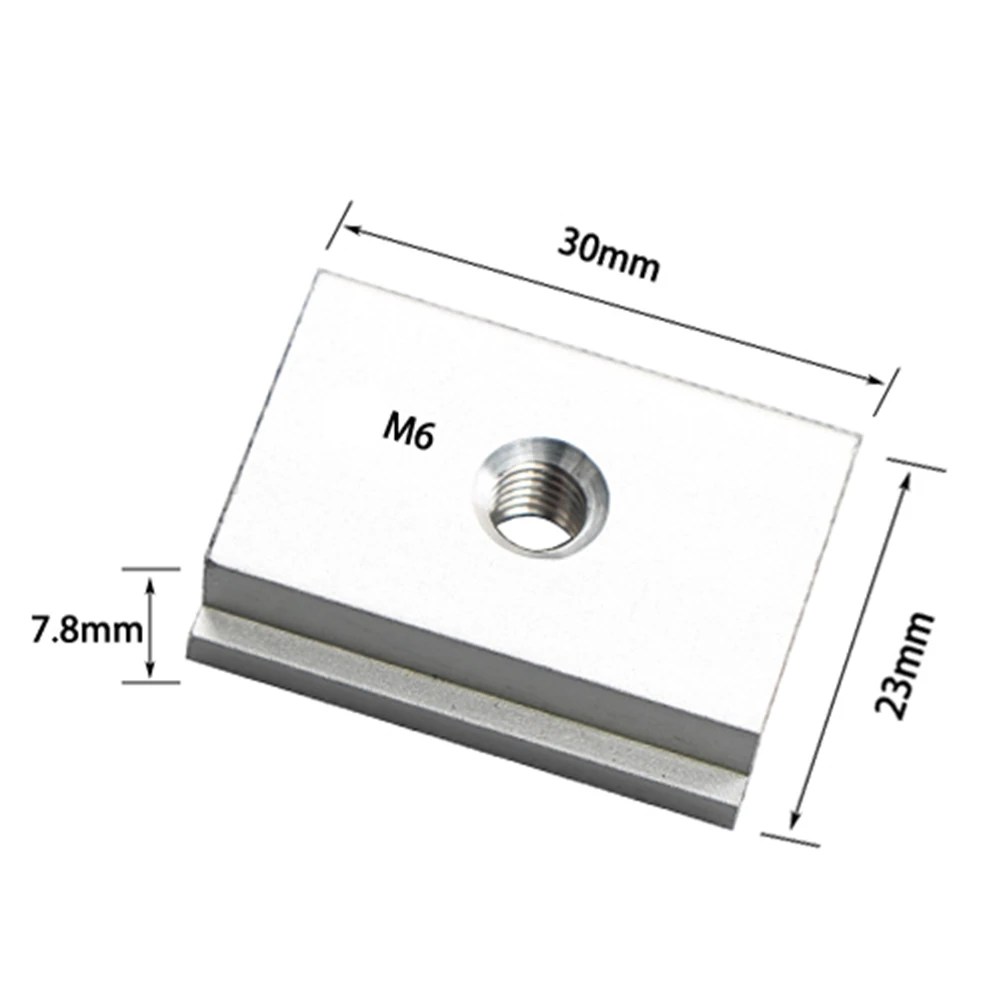 Accesorios de platina para carpintería, 10 piezas, M5/M6/M8, conducto deslizante pequeño, ranura en T, soporte de herramientas especiales, Kits de localizador de guía de taladro