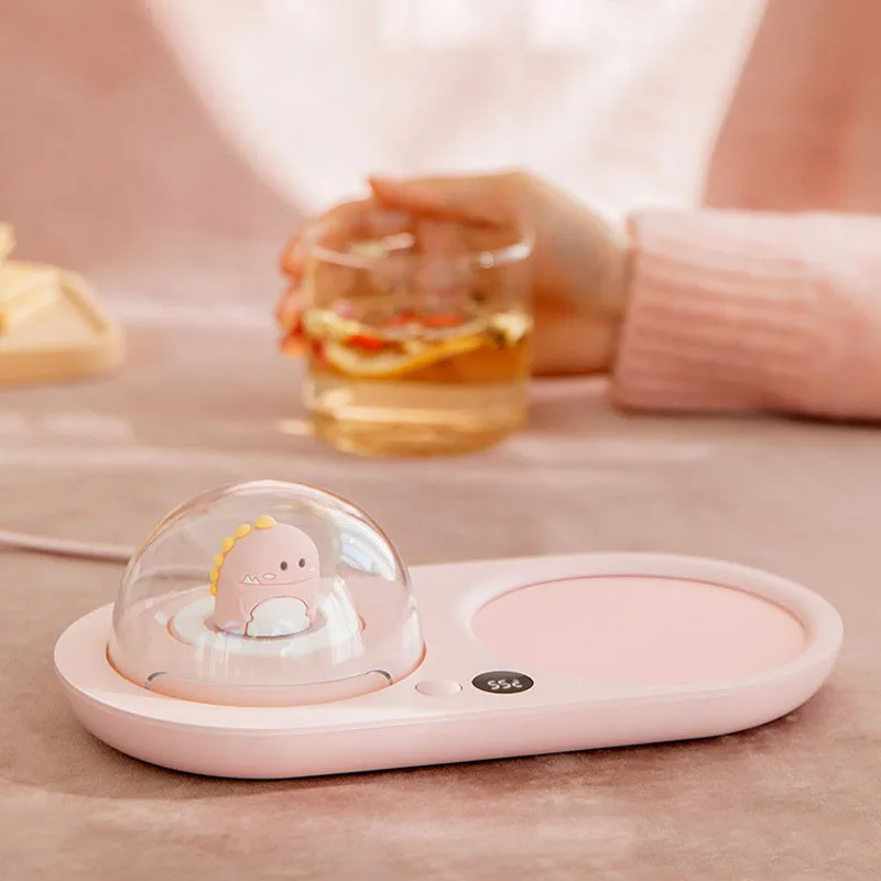 Термостатическая грелка для кофе, молока, чая с функцией ароматерапии, 20 Вт