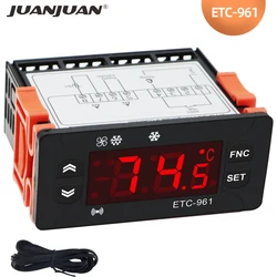 ETC-961 Temperature Controller Thermostat Humidity Control Thermometer Hygrometer Controller NTC Sensor 220V