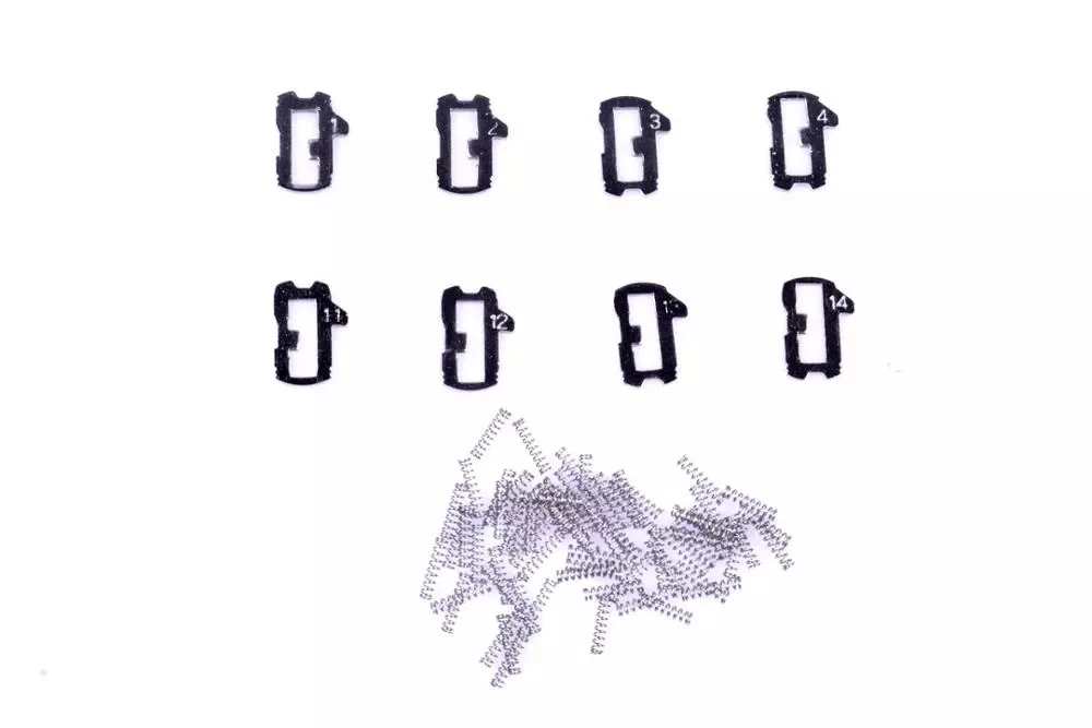 (24pcs) HU92 For BMW Car Lock Reed Locking Plate HU92 Car Locks Tablets Lock Spring Locking Plate Auto Locksmith Repairing Word