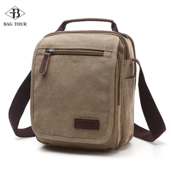 Eğlence basit omuz çantası vintage tuval çok katmanlı cepler moda yeni 2023 fermuar ipad çanta cep telefonu çantası postacı çantası tote