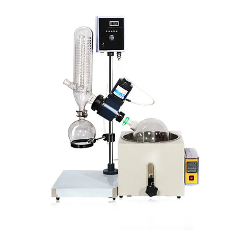 2025 RE-201D Quality Laboratory Small Volume Rotary Evaporator 0.25- 2L Vacuum Decompression Extraction Distiller Machine