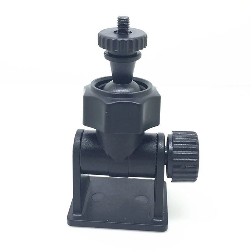 4mm Screw Head Mini Mount Holder Auto DVR DV GPS Bracket Car Recorder Sticky Stand Adhesive Tripod Holder with Rectangle Base