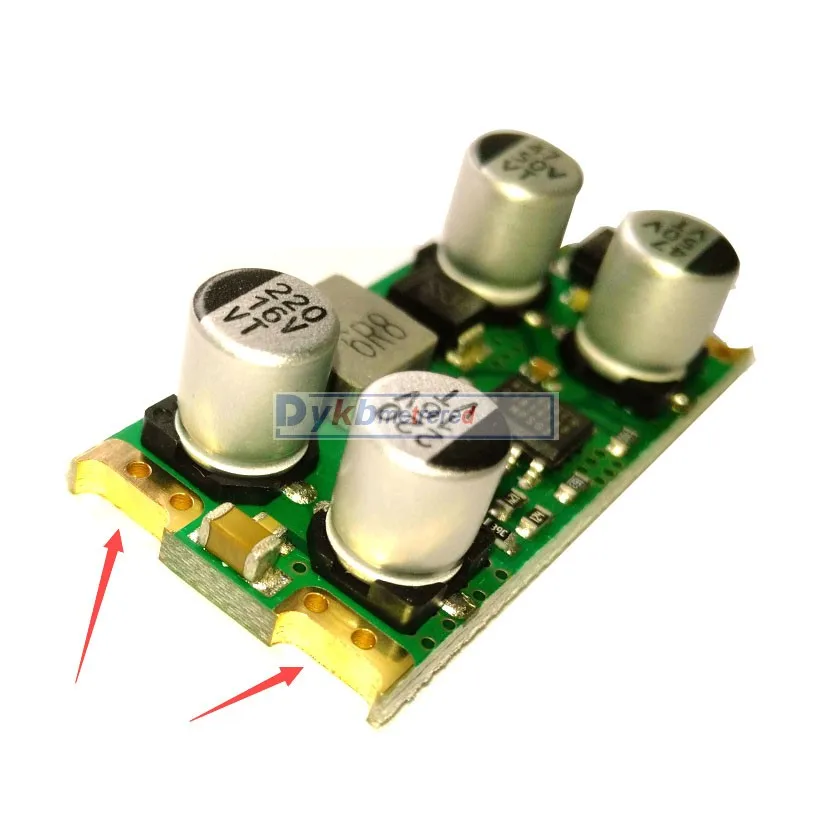 Módulo convertidor Buck DC-DC, regulador de voltaje de alto voltaje de 5V-55V, 48V, 36V, 24V, 12V a 5V, 12V, 2A, indicador LED de potencia para coche