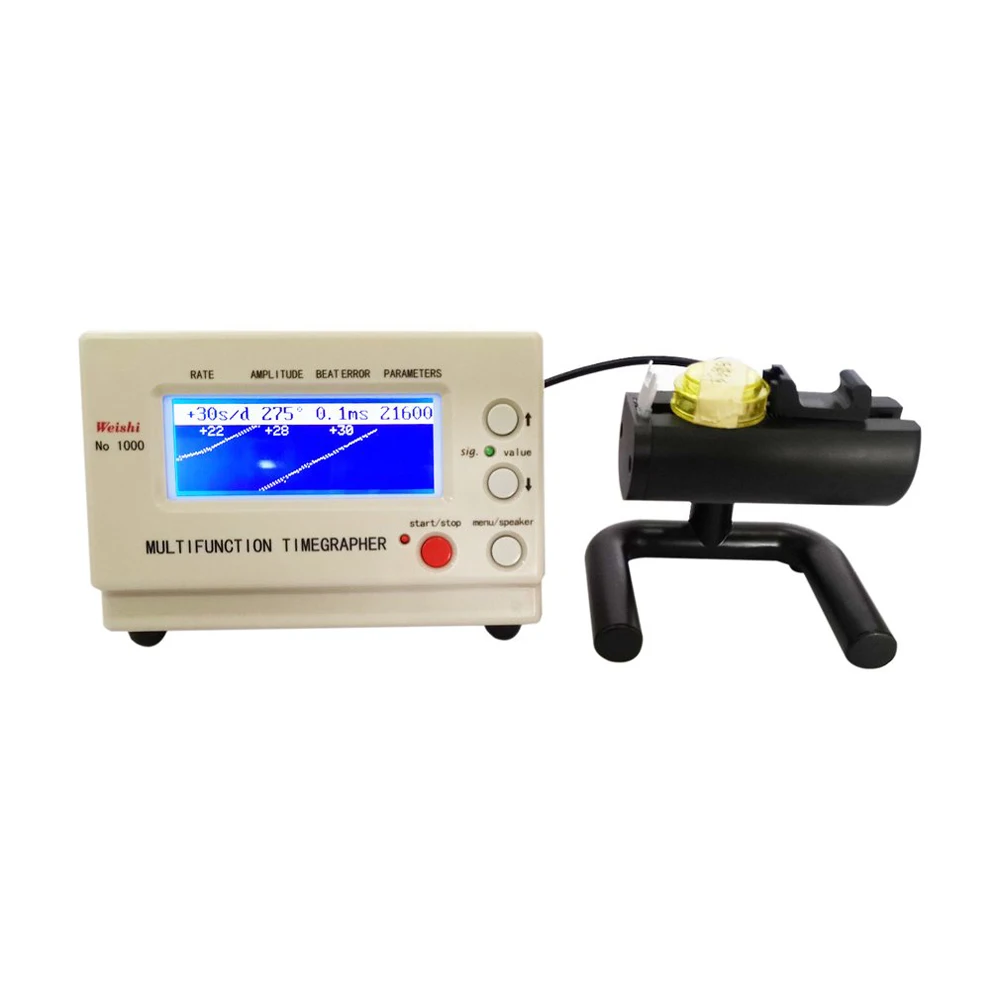 Weishi  No.1000 Timegrapher Watch Tester Mechanical Watch Timing Machine Calibration Repair Tools US/EU Plug 110-220V