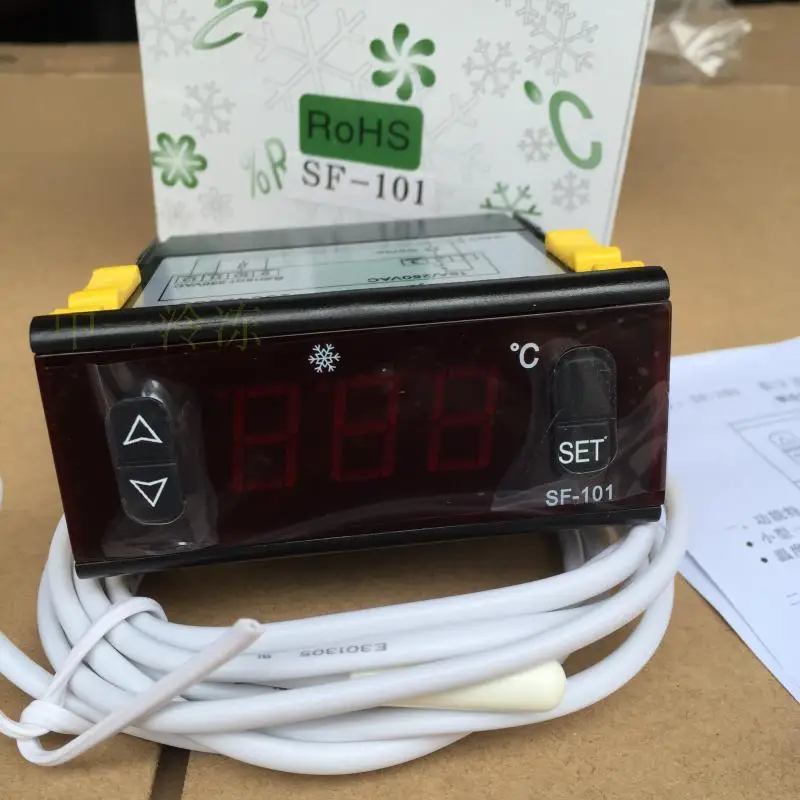 sf101 Shangfang Thermostat Cake Cabinet Freezer Temperature Controller Drink Display Control Refrigerator Freezer