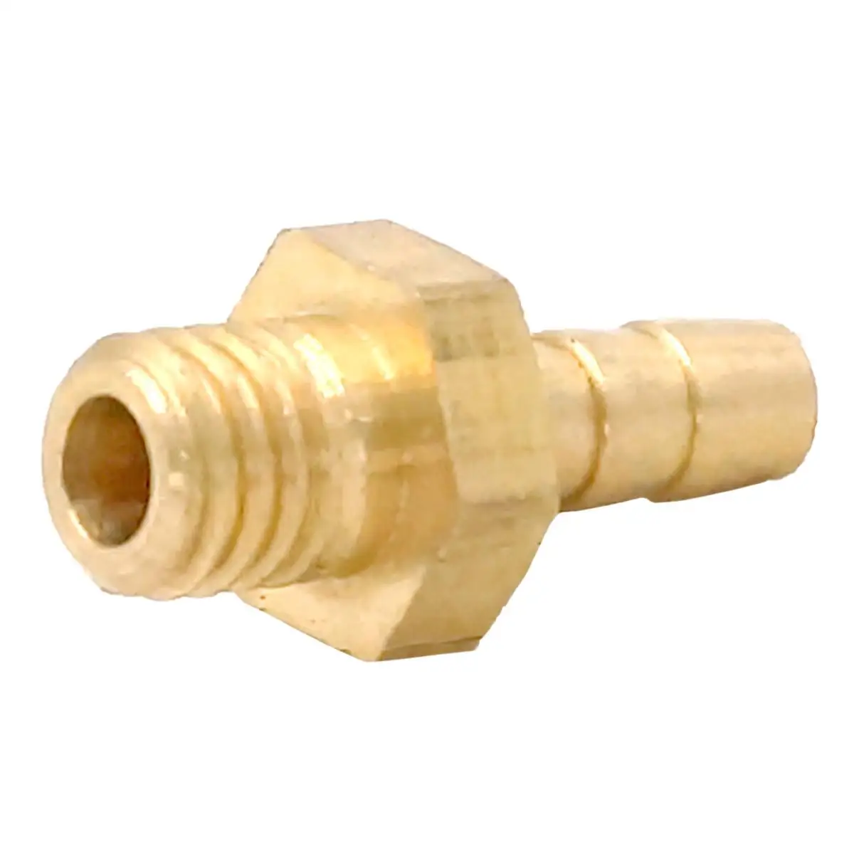 LOT 5 Hose Barb I/D 3mm x M5 Metric Male Thread Brass coupler Splicer Connector Fitting for Fuel Gas Water