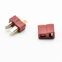 10pcs Red T Plug Connectors for RC Batteries #2