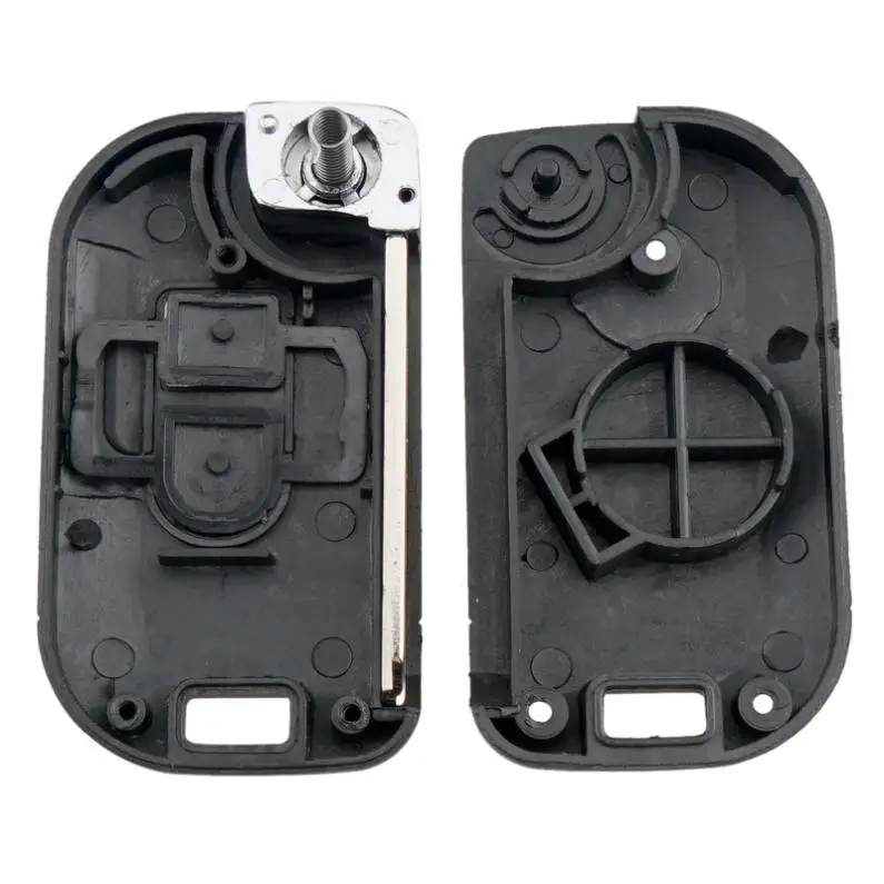 2 Buttons Flip Folding Modified Remote Key Shell Car Case Fob Cover Fit for Nissan Qashqai / Micra Navara / Almera Note Sunny