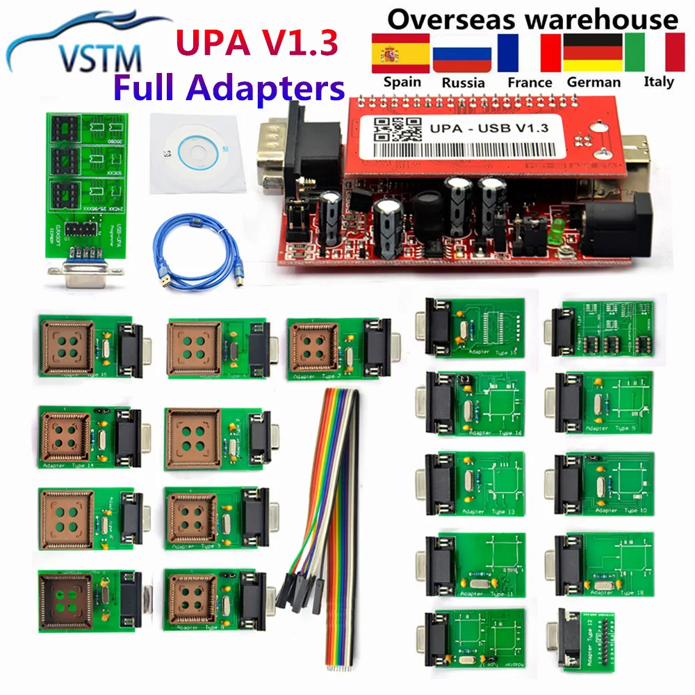 أحدث يو بي إس بي مع محول eeprom ، مبرمج ECU أداة تشخيصية ، USB V1.3 ، محول كامل ، #2