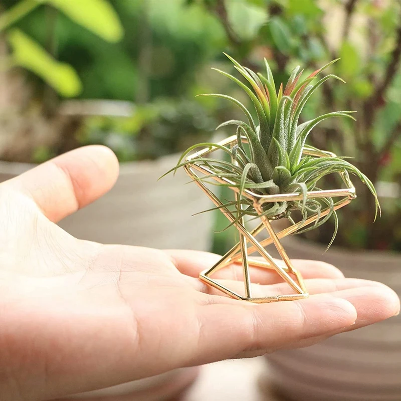 Himmudar-suporte de planta a a ar geométrico, 3 unidades, estante de plantas de metal, prateleira para planta, decoração de plantas airunissex,