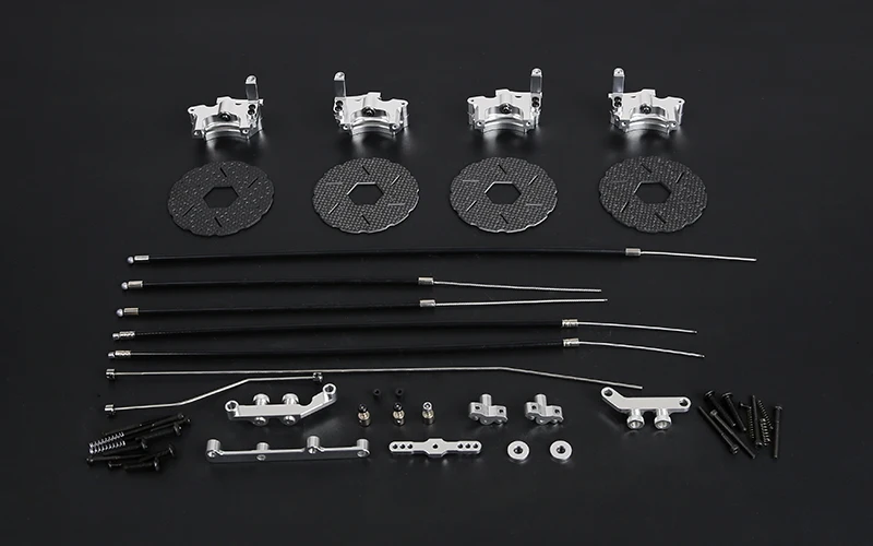 ROVAN SPORT Front or Rear 4 Wheel Mechanical Brake Kit for HPI Baja 5B 5T Buggy