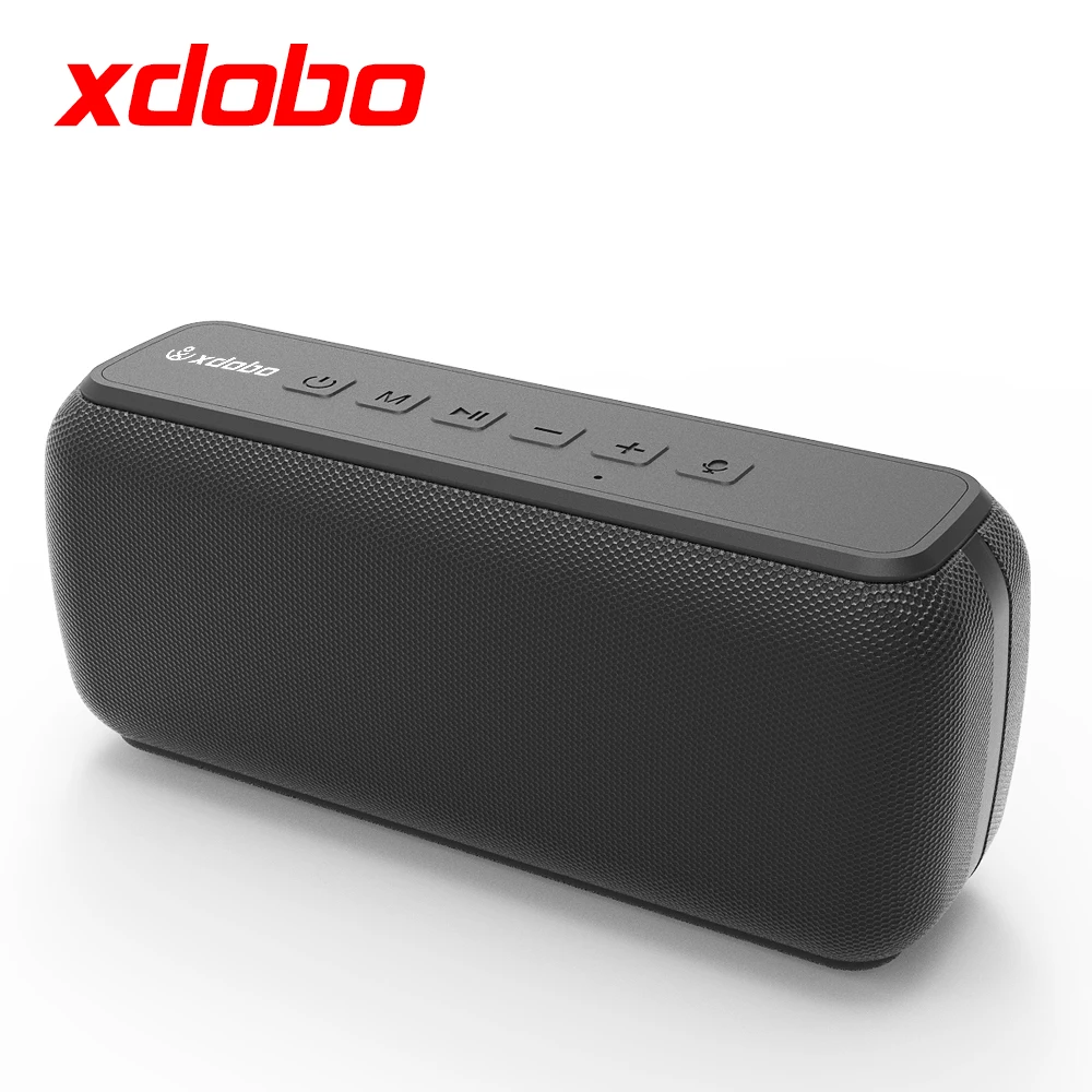 

XDOBO X7 50W Bluetooth Speaker BT5.0 Portable Audio Player IPX5 Waterproof Sound Box Subwoofer Boombox TF Card AUX