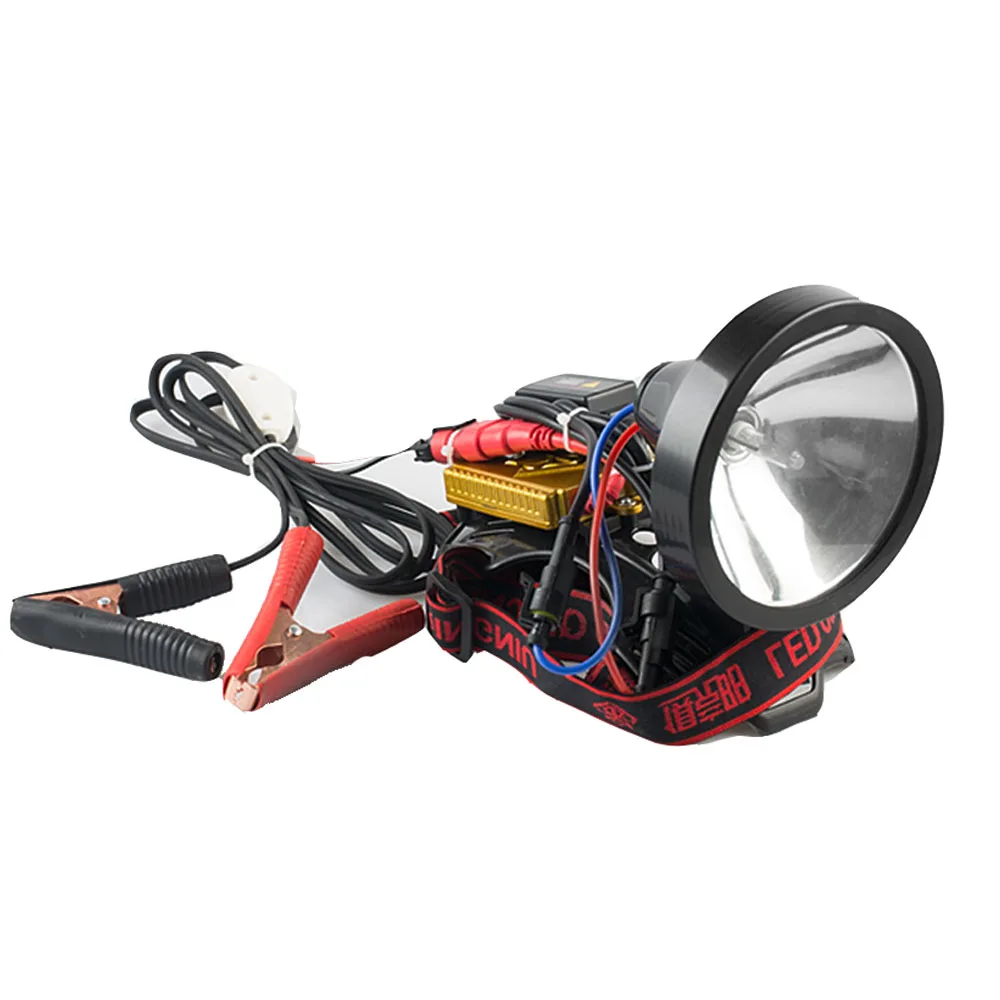 JY-703A 12V DC High Quality Plastic Headlight, Camping Portable Hernia Headlight