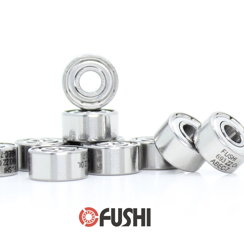 

693ZZ Tips Bearing 3*8*4 mm ( 10 PCS ) ABEC-7 For Strong Drill Brush Handpiece MR830ZZ Nail Ball Bearing