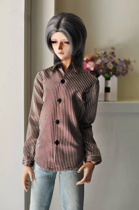 

1/4 1/3 scale BJD doll clothes Striped shirt for BJD/SD accessories SSDF ID72 uncle.Not included doll,shoes,wig and other A0967