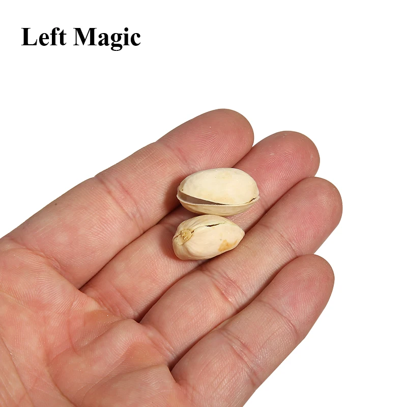 Magnetic Pistachio Nuts Through Bottle / Cup Magic Tricks Magician Close Up Illusion Gimmick Props Mentalism Comedy